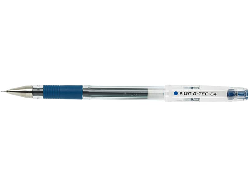 Roller gel ricaricabile Pilot G-TECH C 4 Begreen punta 0,4 mm blu 040031