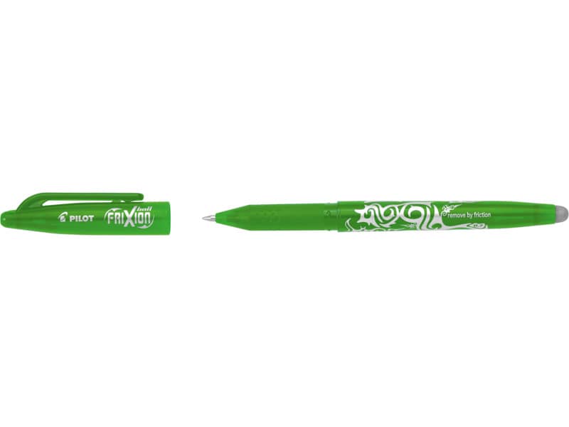 Penna a sfera cancellabile Pilot Frixion Ball punta 0,7 mm verde chiaro 006606