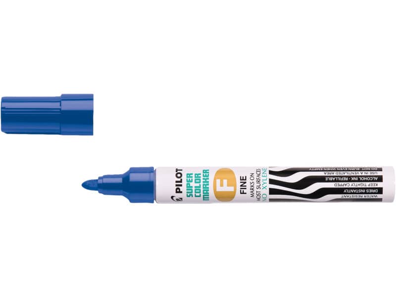 Marcatore punta tonda Pilot SCA 1,0 mm blu 002410