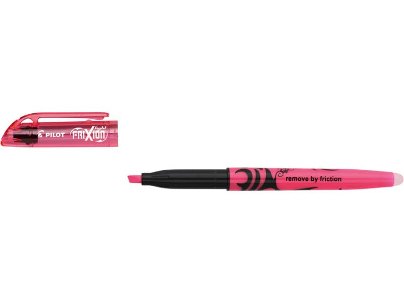 Evidenziatore a penna cancellabile Pilot Frixion Light - tratto 3,3 mm - rosa 009139