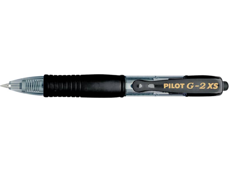 Roller gel a scatto ricaricabile Pilot G-2 Pixie 0,7 mm nero 001410