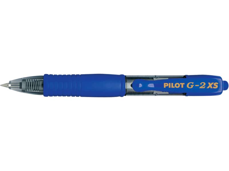 Roller gel a scatto ricaricabile Pilot G-2 Pixie 0,7 mm blu 001411
