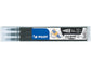 Refill sfera Pilot Frixion Ball 0,5 mm nero Set 3 pezzi - 6570