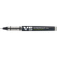Penna roller ricaricabile a inchiostro liquido Pilot HI-TECPOINT V5 Begreen 0,5 mm nero - 040325