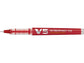 Penna roller ricaricabile a inchiostro liquido Pilot HI-TECPOINT V5 Begreen 0,5 mm rosso - 040327
