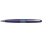 Penna a sfera Pilot MR Retro Pop Collection 0,7 mm blu fusto viola con astuccio e borsina regalo - 006472