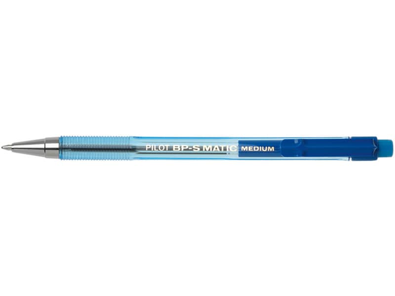 Penna a sfera a scatto Pilot BPS Matic 1,0 mm blu 001621