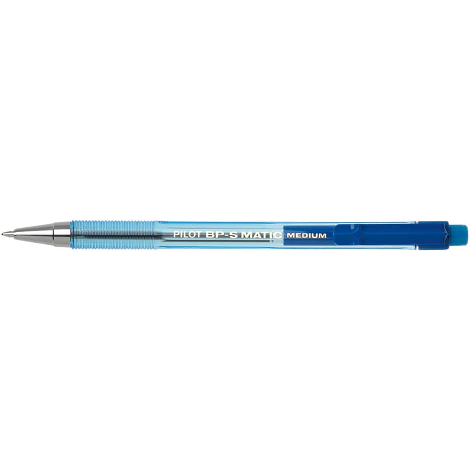 Penna a sfera a scatto Pilot BPS Matic 1,0 mm blu 001621