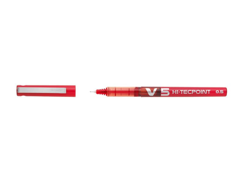 Roller Pilot Hi-Tecpoint V5 0,5 mm rosso  011692