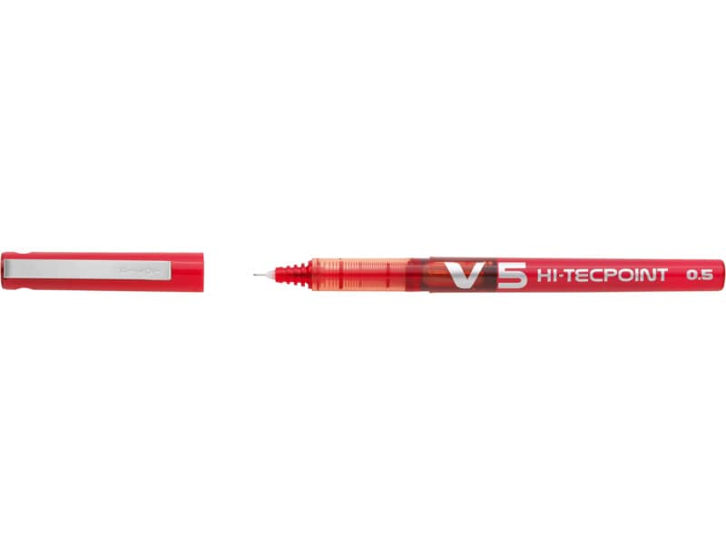 Roller Pilot Hi-Tecpoint V5 0,5 mm rosso  011692