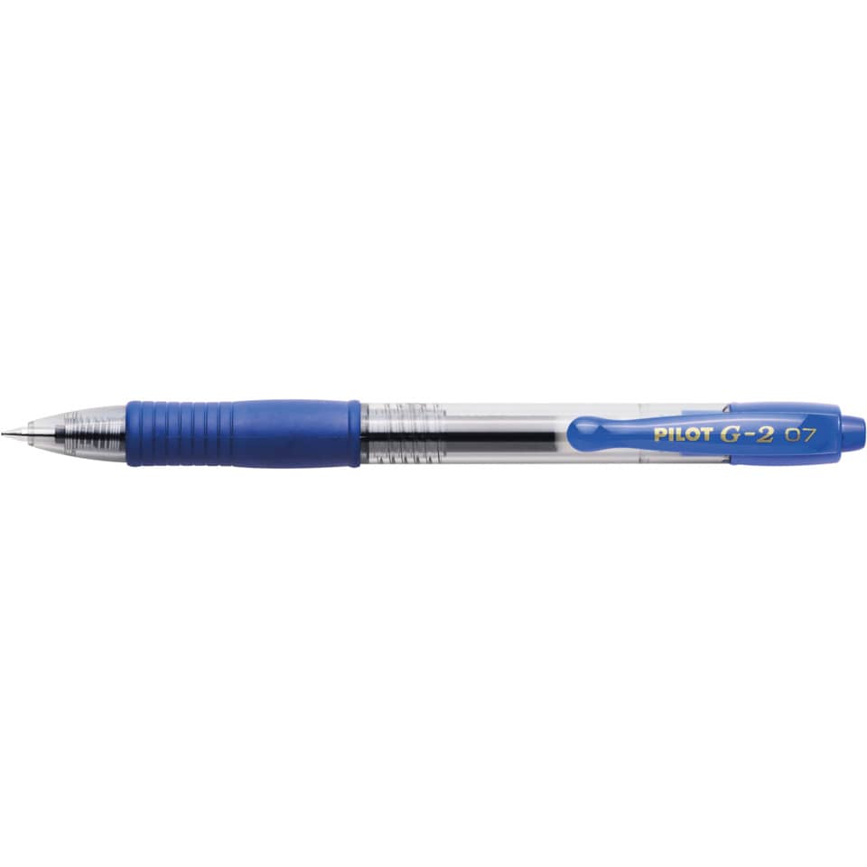 Penna gel a scatto Pilot G-2 0,7 mm blu 001521