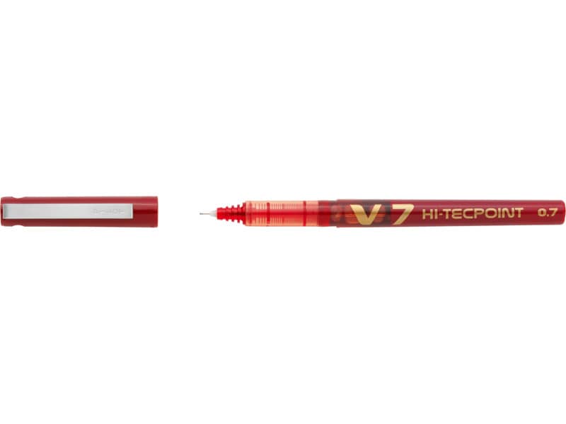 Roller Pilot Hi Tecpoint V7 0,7 mm rosso  011712