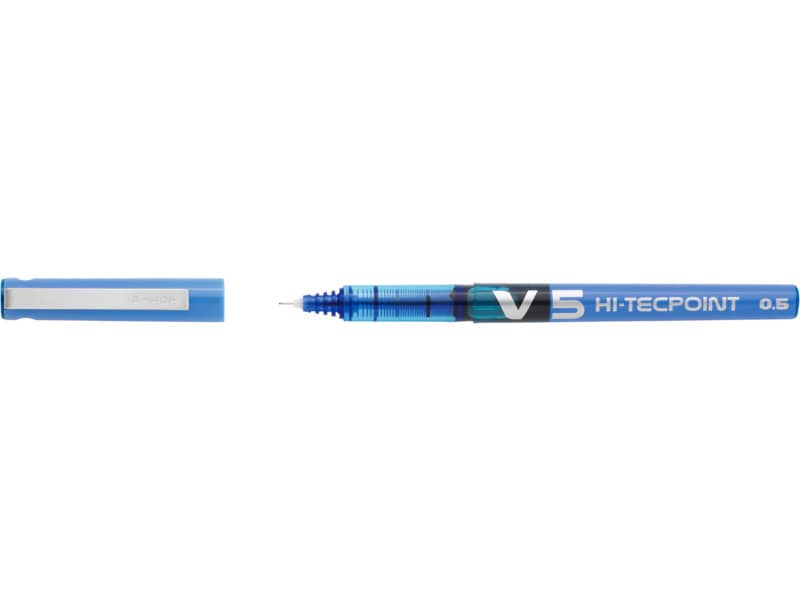 Penna roller a inchiostro liquido Pilot Hi-Tecpoint V5 0,5 mm blu Value Pack 16+4 GRATIS - 000020