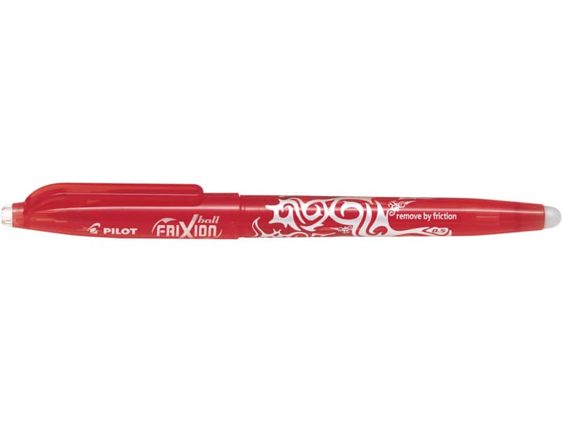 Penna a sfera cancellabile Pilot Frixion Ball 0,5 mm rosso 6840