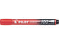 Marcatore permanente Pilot Permanent Marker 100 punta tonda 4,5 mm rosso 2707