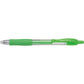 Penne gel a scatto Pilot G2 Neon punta media 0,7 mm verde 1384