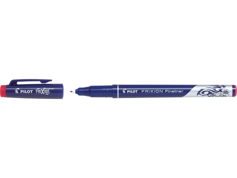 Fineliner cancellabile Pilot Frixion 1,3 mm rosso 343