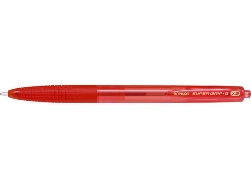 Penna a sfera a scatto Super Grip G punta XB rosso 1732