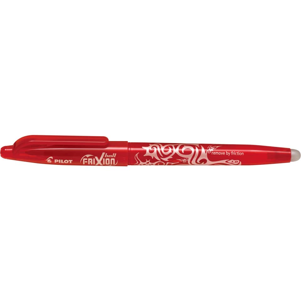 Penna a sfera cancellabile Pilot Frixion Ball punta Broad 1 mm rosso 6542