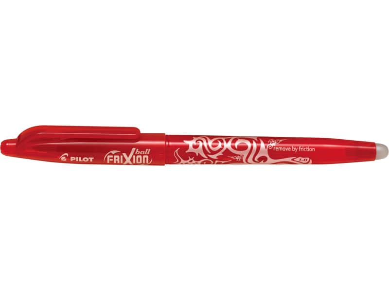 Penna a sfera cancellabile Pilot Frixion Ball punta Broad 1 mm rosso 6542