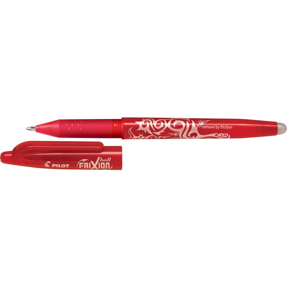 Penna a sfera cancellabile Pilot Frixion Ball punta Broad 1 mm rosso 6542