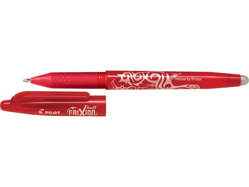 Penna a sfera cancellabile Pilot Frixion Ball punta Broad 1 mm rosso 6542