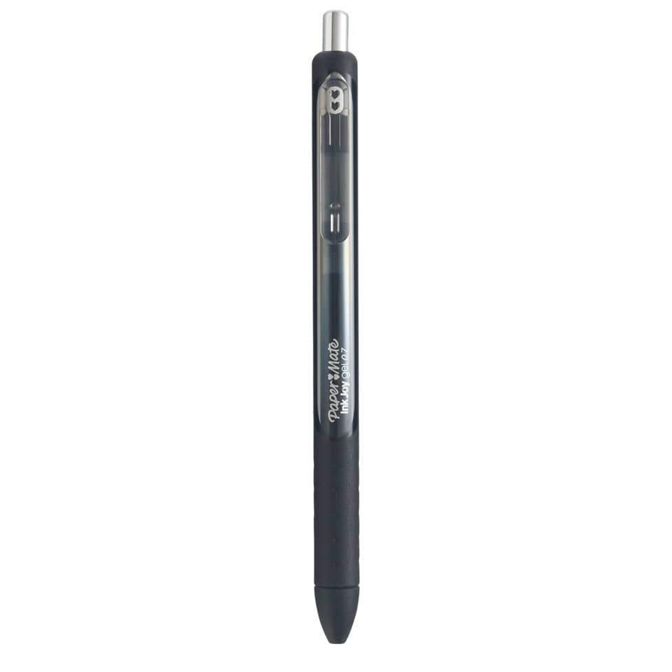 Penne a scatto Paper Mate InkJoy Gel RT M 0,7 mm nero special pack 20+4 pezzi - 2077177