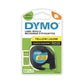 Nastro per etichettatrici Dymo LetraTag plastica 12 mm x 4 m nero/giallo S0721620