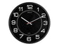 Orologio da parete al quarzo UNILUX Mega Ø 57,5 cm nero 400094568