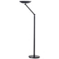 Lampada a terra a led UNILUX Varialux articolata nero 400090469