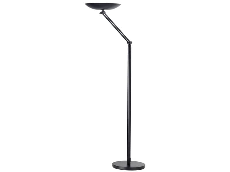 Lampada a terra a led UNILUX Varialux articolata nero 400090469
