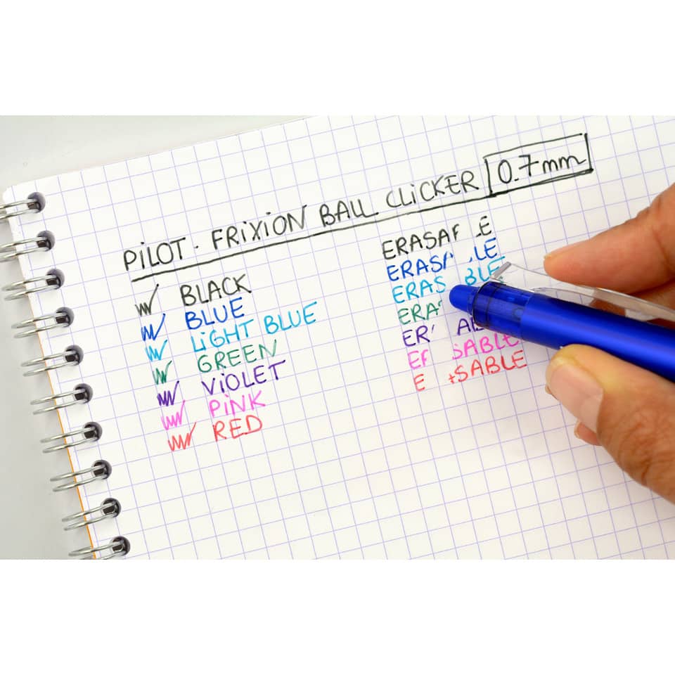 Penna a sfera cancellabile Pilot Frixion Ball Clicker 0,7 mm rosso 006792