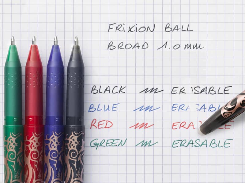 Penna a sfera cancellabile Pilot Frixion Ball punta Broad 1 mm rosso 6542