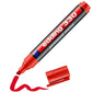 Marcatore permanente edding 330 punta scalpello 1-5 mm rosso 4-330002