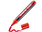 Marcatore permanente edding 330 punta scalpello 1-5 mm rosso 4-330002