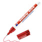 Marcatore permanente edding 404 punta conica 0,75 mm rosso 4-404002
