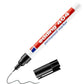 Marcatore permanente edding 404 punta conica 0,75 mm nero 4-404001