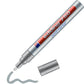 Marcatore a vernice edding 750 punta conica 2-4 mm argento 4-750054