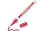 Marcatore a vernice edding 750 punta conica 2-4 mm rosso 4-750002