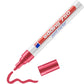 Marcatore a vernice edding 750 punta conica 2-4 mm rosso 4-750002