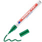 Marcatore a vernice edding 751 punta conica 1-2 mm verde 4-751004