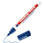 Marcatore permanente edding 404 punta conica 0,75 mm blu 4-404003