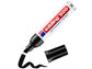 Marcatore permanente edding 500 punta scalpello 2-7 mm nero 4-500001