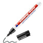 Marcatore permanente edding 400 punta conica 1 mm nero 4-400001