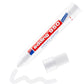 Marcatore a cera edding 950 punta conica 10 mm bianco 4-950049