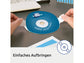 Etichette per CD AVERY finitura coprente Ø 117 mm - 2 et/foglio - per Laser - bianche - conf. 100 fogli - L7676-100