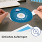 Etichette per CD AVERY finitura coprente Ø 117 mm - 2 et/foglio - per Laser - bianche - conf. 100 fogli - L7676-100