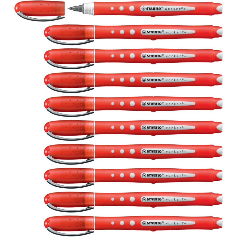 Roller Stabilo Worker Colorfull 0,5 mm rosso 2019/40