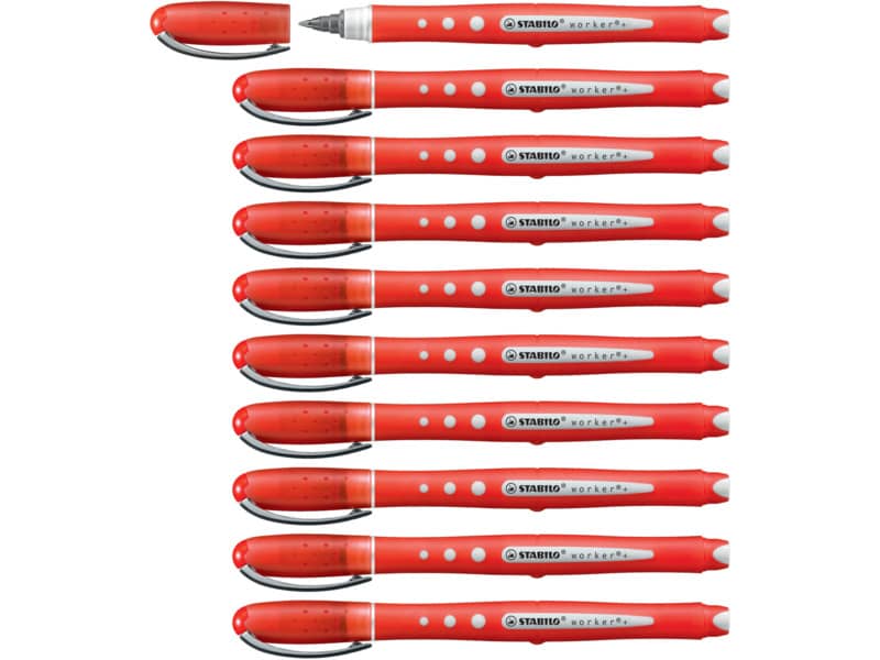 Roller Stabilo Worker Colorfull 0,5 mm rosso 2019/40