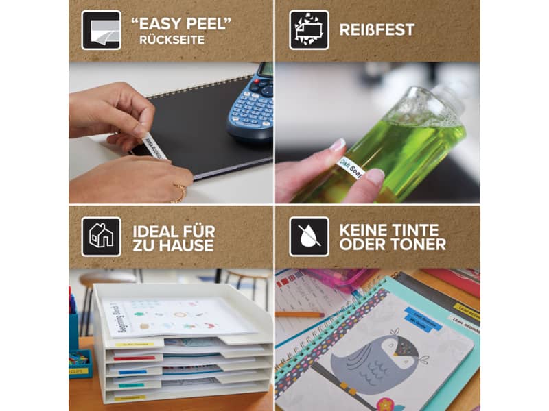 Nastro per etichettatrici Dymo LT 12 mm x 2 m bianco - per decalcomanie S0718850